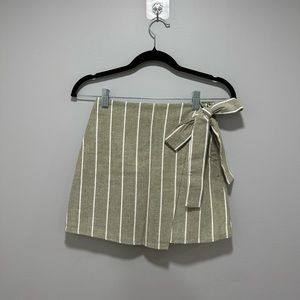 Striped Mini Skirt